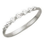 Серебряное кольцо 01К155707