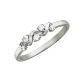 Серебряное кольцо 01К156083