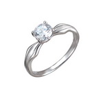 Серебряное кольцо 01К156352