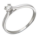 Серебряное кольцо 01К156782