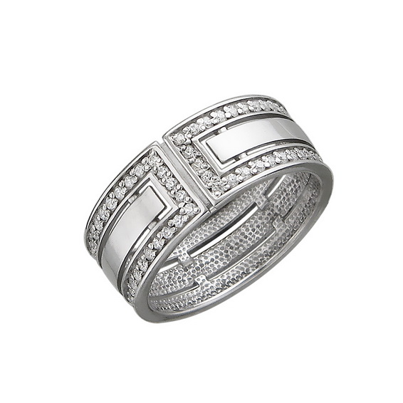 Серебряное кольцо 01К158115