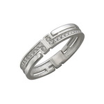Серебряное кольцо 01К158116