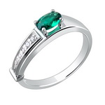 Серебряное кольцо 01К255039-1