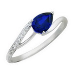 Серебряное кольцо 01К255947