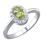 Серебряное кольцо 01К256899-5