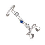 Серебряное кольцо 01К258025