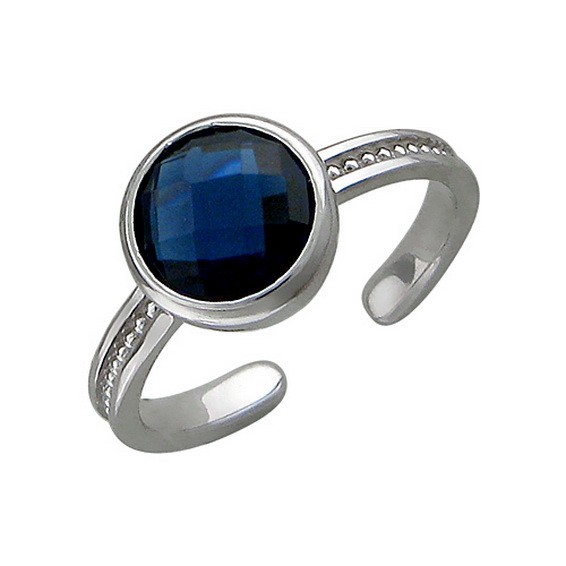 Серебряное кольцо 01К258035