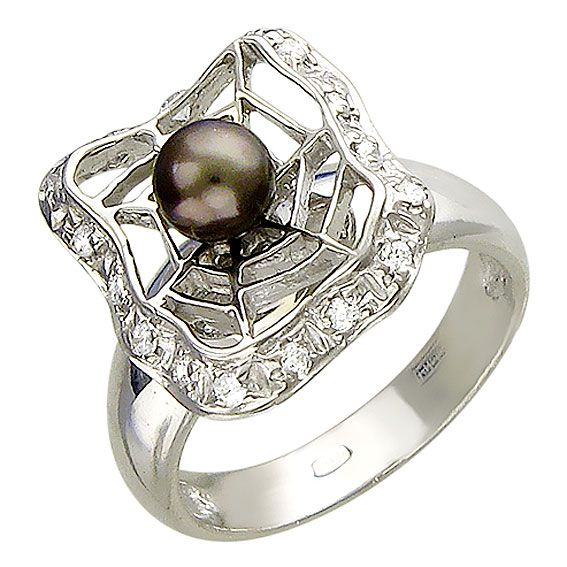 Серебряное кольцо 01К352980