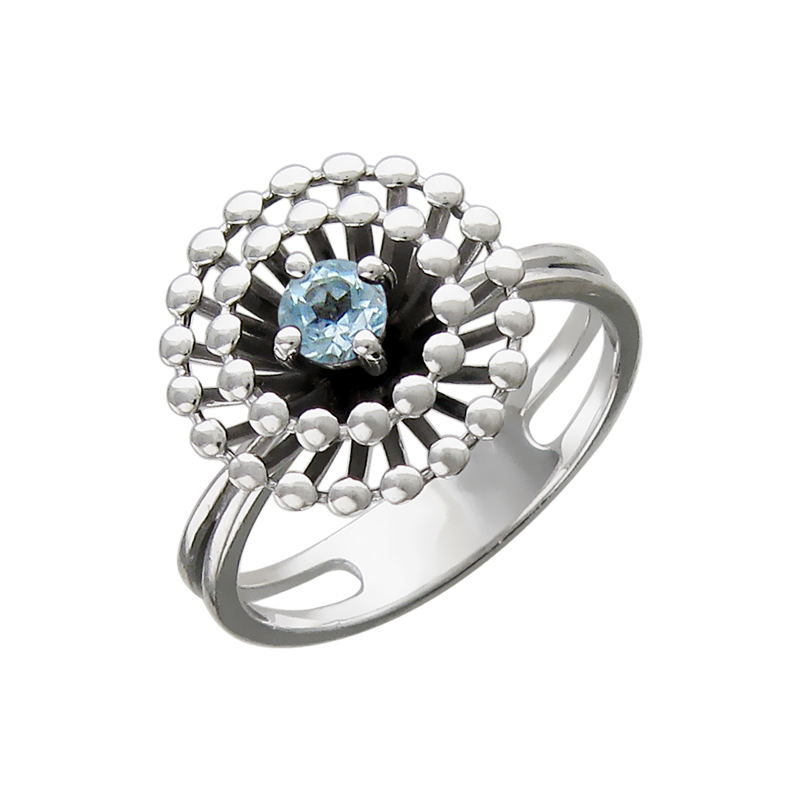 Серебряное кольцо 01К358015-3