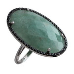 Серебряное кольцо 01К4510680-25