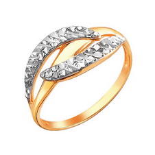 Серебряное кольцо 01К755033АР