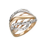 Серебряное кольцо 01К758603АР