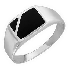 Серебряное мужское кольцо 01Т451502-1