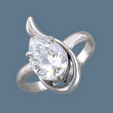 Серебряное кольцо 51К151724Р