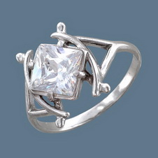 Серебряное кольцо 51К151728Р