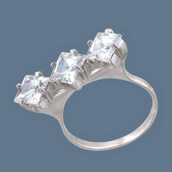Серебряное кольцо 51К151743Р Серебряное кольцо 51К151743Р