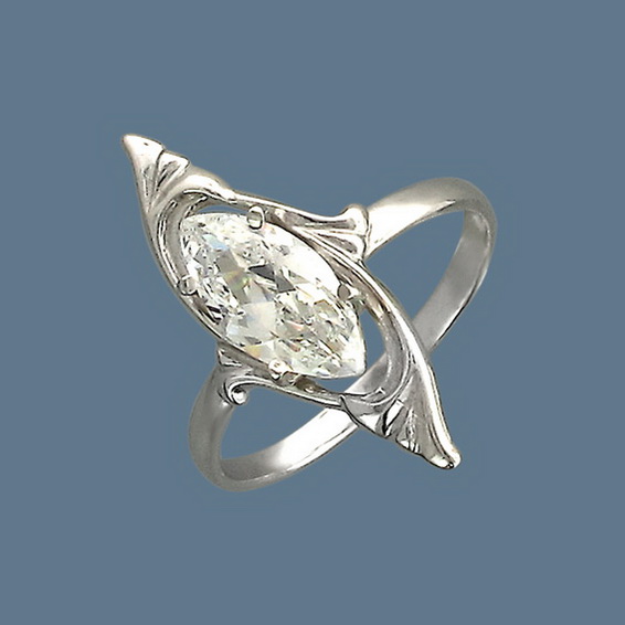 Серебряное кольцо 51К151761Р Серебряное кольцо 51К151761Р