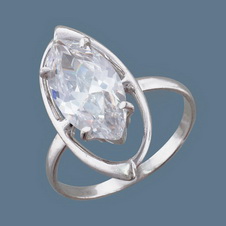 Серебряное кольцо 51К151763Р