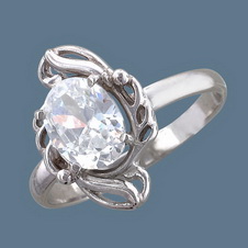 Серебряное кольцо 51К151772Р