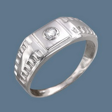 Серебряное мужское кольцо К5Т150120