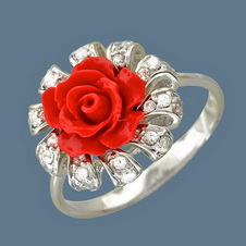 Серебряное кольцо Р2К451301