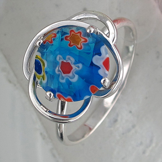 Серебряное кольцо С14К255070 Серебряное кольцо С14К255070