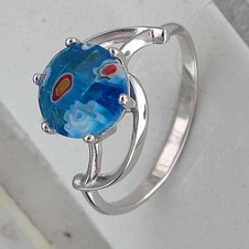 Серебряное кольцо С14К255071