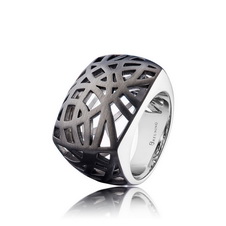 Кольцо из серебра Breuning 44-01529RN-4RdRt