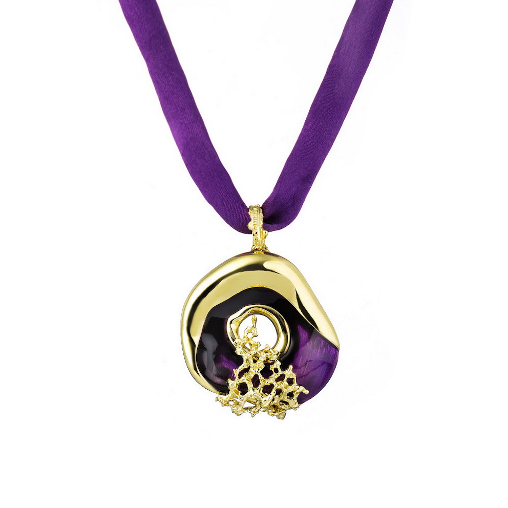 Подвеска из серебра Graziella FormeMov-Violet-PN-Y Подвеска из серебра Graziella FormeMov-Violet-PN-Y