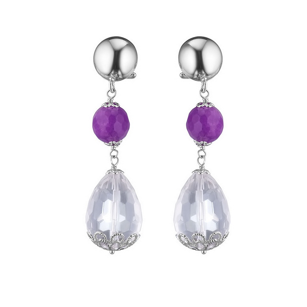 Серьги из серебра Dea OR1031-ATMC-Rd Серьги из серебра Dea OR1031-ATMC-Rd