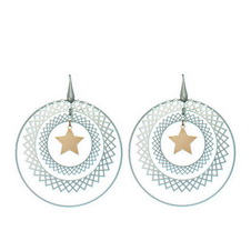Серьги из серебра Fidelis ROF-OR1060G