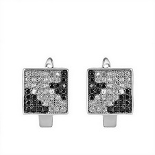 Серьги из серебра Fidelis SET6594E