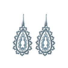 Серьги из серебра Fidelis SL F1 OR 652-Rd