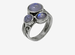 Серебряные кольца Deno