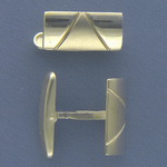 Запонки серебряные К5Н050001